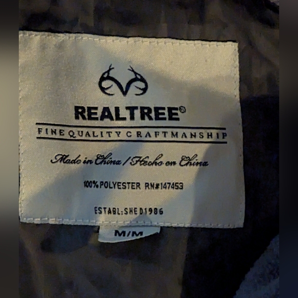 Men's Camo Accent Fleece Jacket - Picture 2 of 3